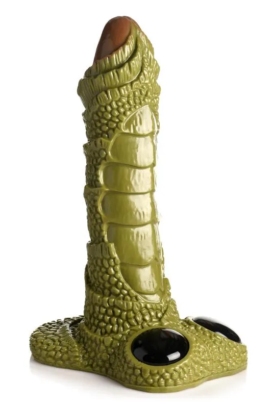 XR Brands - Riesiger Schuppiger Sumpfmonster-Dildo - Grün XR Brands - Riesiger Schuppiger Sumpfmonster-Dildo - Grün