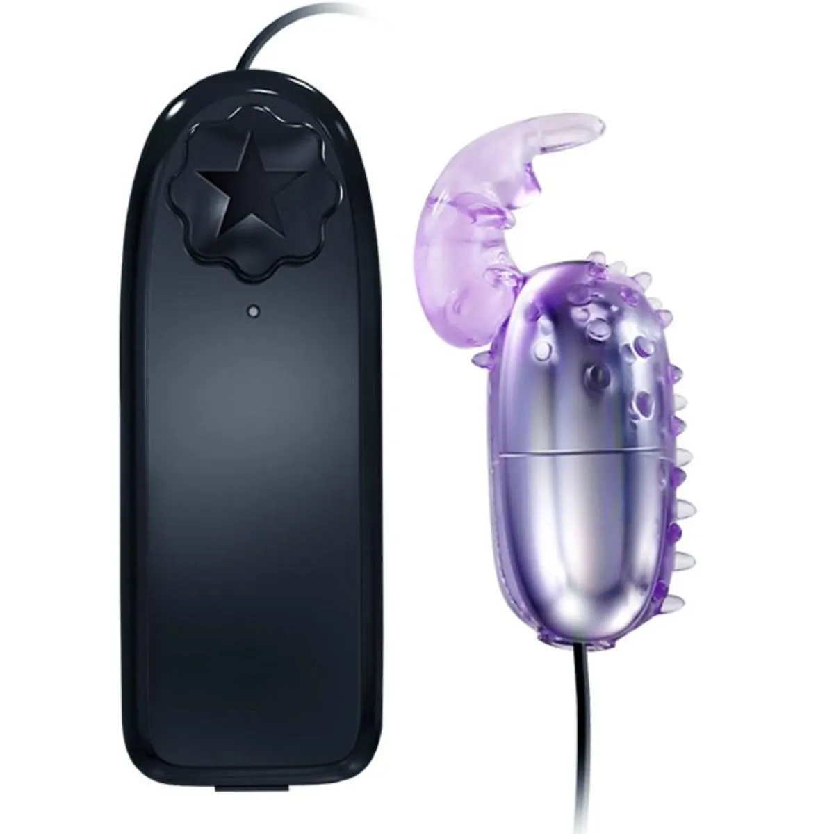 Vibro-Ei "Super Vibrator" mit Klitoris-Stimulator Vibro-Ei "Super Vibrator" mit Klitoris-Stimulator