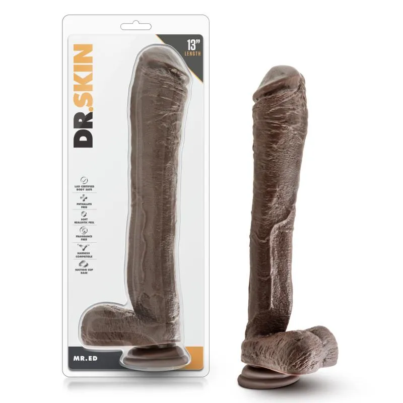 Dr. Skin - Mr. Ed XL Dildo mit Saugnapf 33 cm – Bild 5