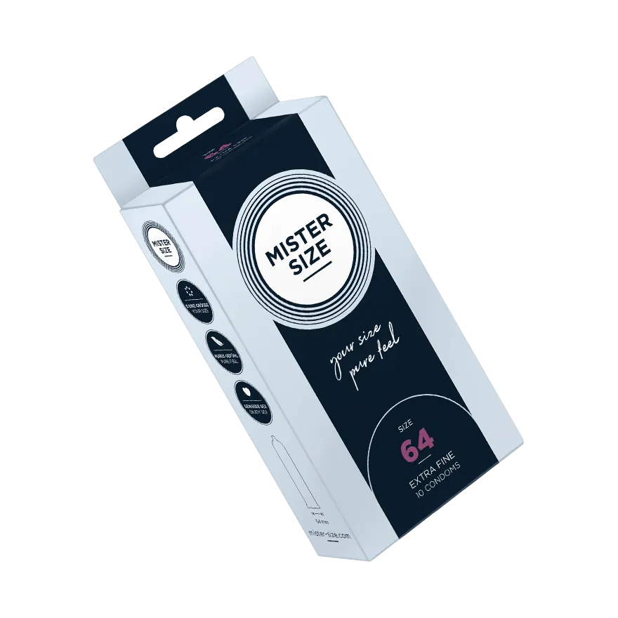 Mister Size 64, 64 mm, 10 Stück Mister Size 64, 64 mm, 10 Stück