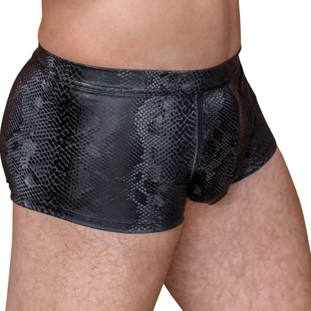 Pants in mattglänzender Schlangenhaut-Optik – Bild 3