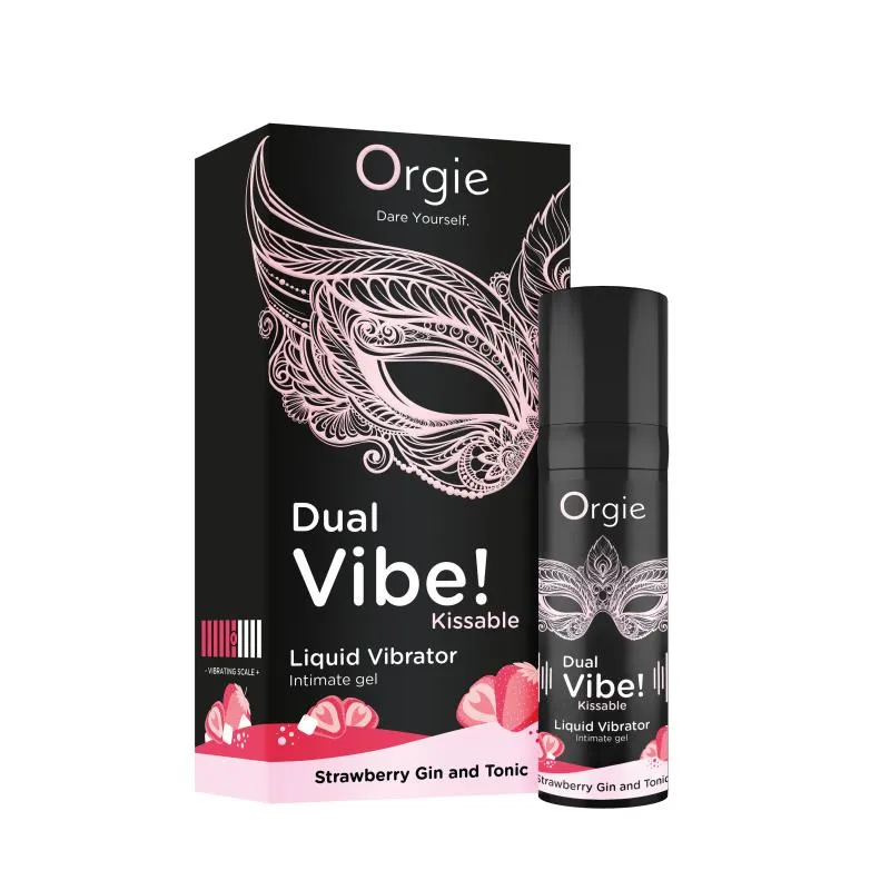 Orgie- Dual Vibe Liquid Vibrator Strawberry Gin & Tonic – Bild 3