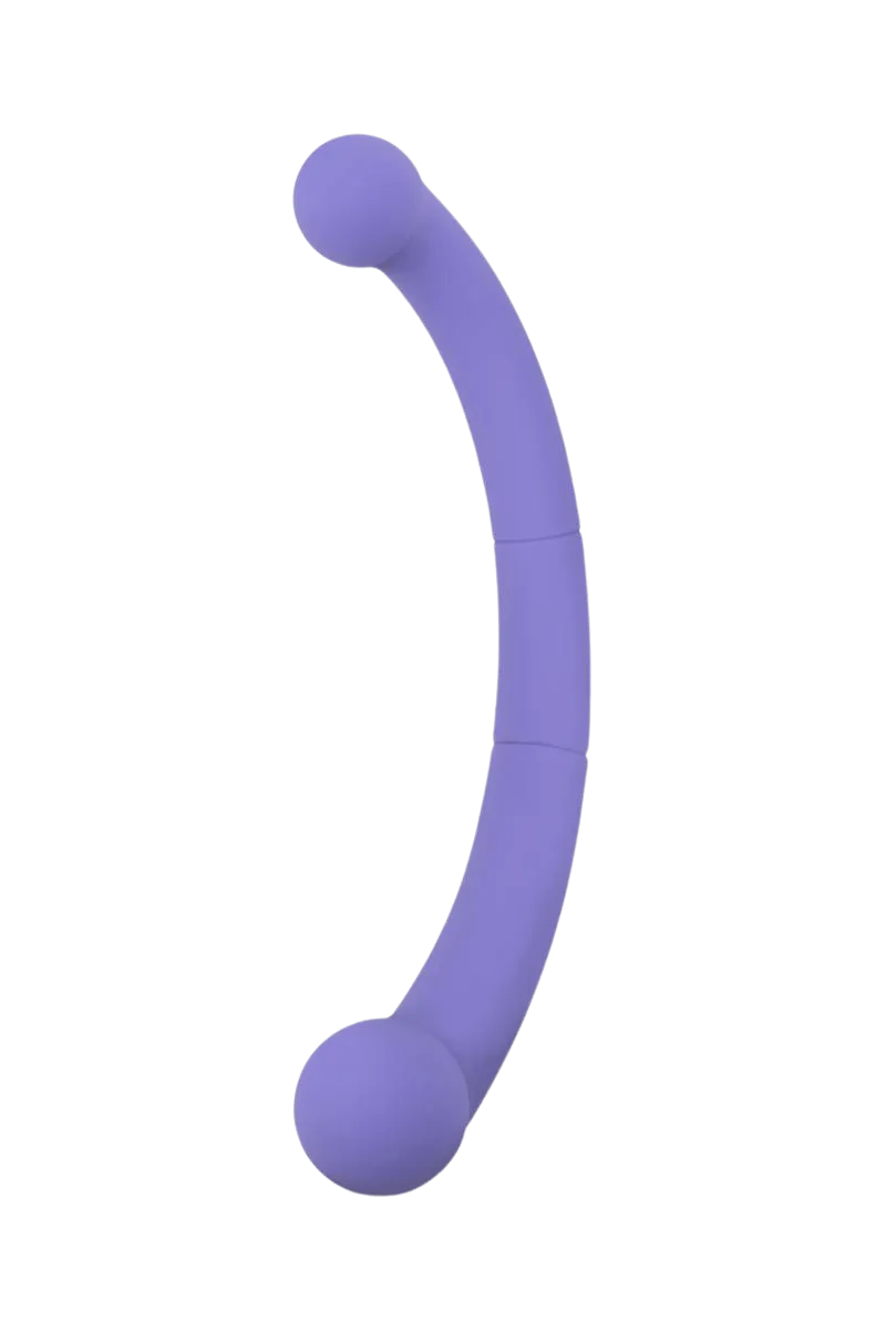 Doppel-Vibrator lila - 20,8 cm Doppel-Vibrator lila - 20,8 cm