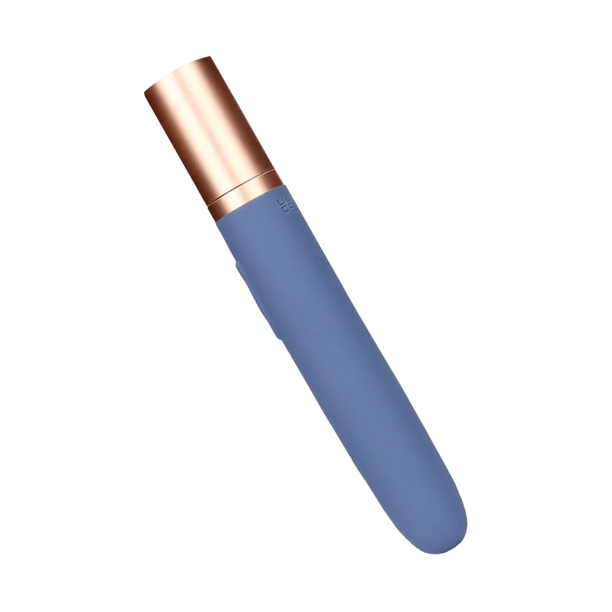 Travel Vibrator with Lube Compartment and Pump, 18,6 cm Travel Vibrator with Lube Compartment and Pump, 18,6 cm