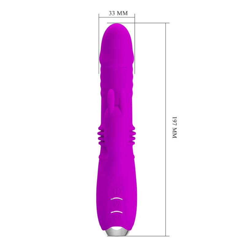 Pretty Love »Dorothy« Rabbit-Vibrator mit Stoßfunktion – Bild 5