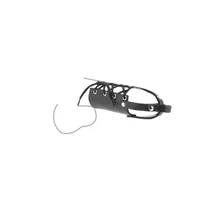 Leder-Penisführmanschette mit Schnürung, schwarz Leder-Penisführmanschette mit Schnürung, schwarz