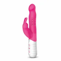 Rabbitvibrator „Slim shaft with rotating beads“ Rabbitvibrator „Slim shaft with rotating beads“