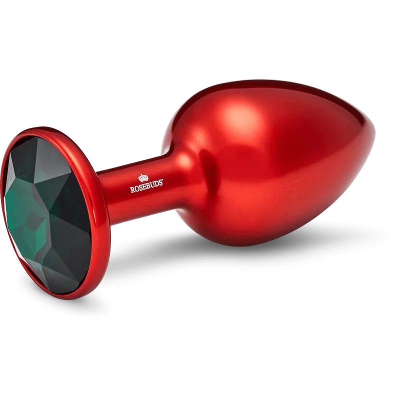 Rosebuds™ - Medium Alu Rot Kristall Rosebuds™ - Medium Alu Rot Kristall