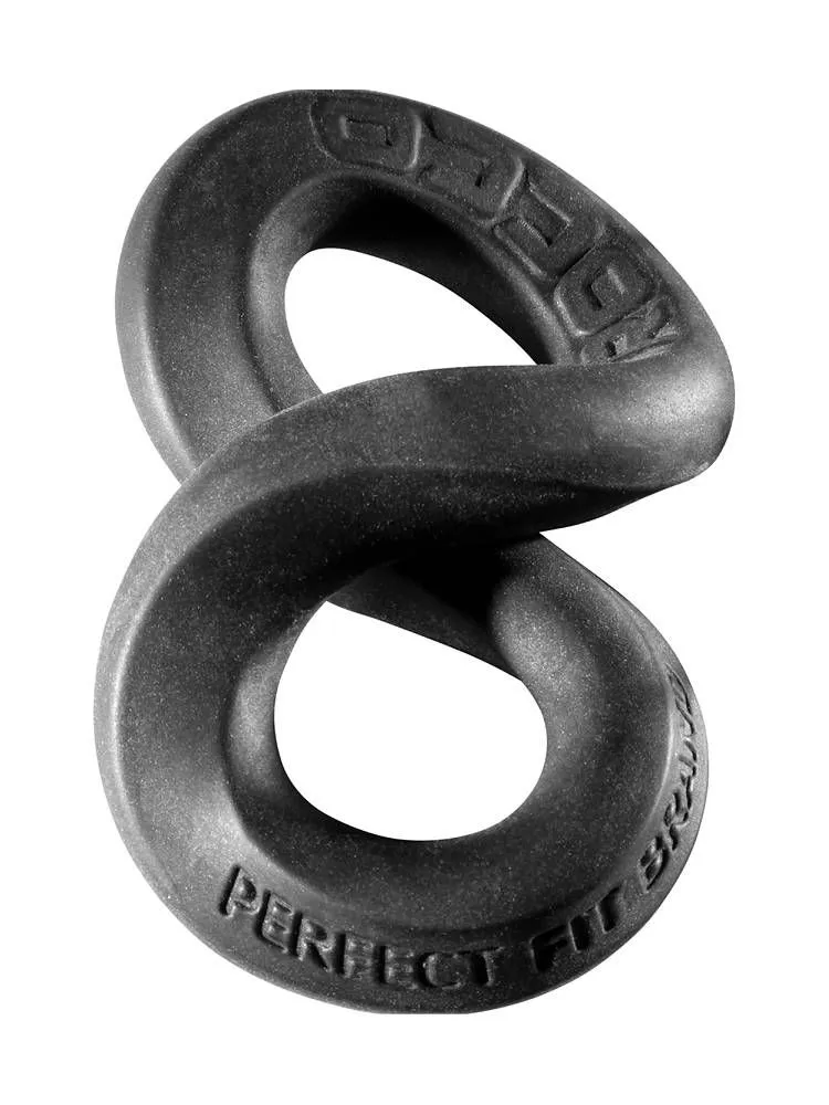 Perfect Fit The Rocco 3-Way XL Wrap Ring: Penis-/Hodenring, schwarz Perfect Fit The Rocco 3-Way XL Wrap Ring: Penis-/Hodenring, schwarz