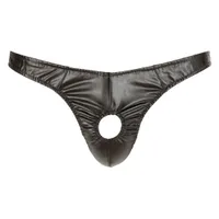Riostring in Lederimitat mit Öffnungen für Penis und Hoden Riostring in Lederimitat mit Öffnungen für Penis und Hoden