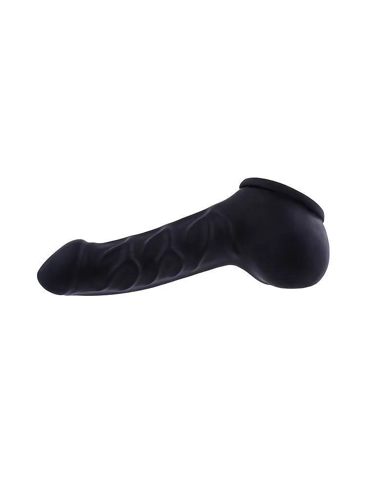 Toylie Franz: Latex-Penis-Hodenhülle, schwarz Toylie Franz: Latex-Penis-Hodenhülle, schwarz