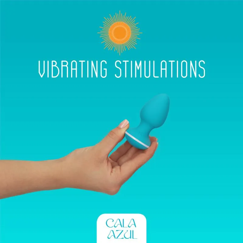 Cala Azul - Blanca Vibrierender Analplug – Bild 2