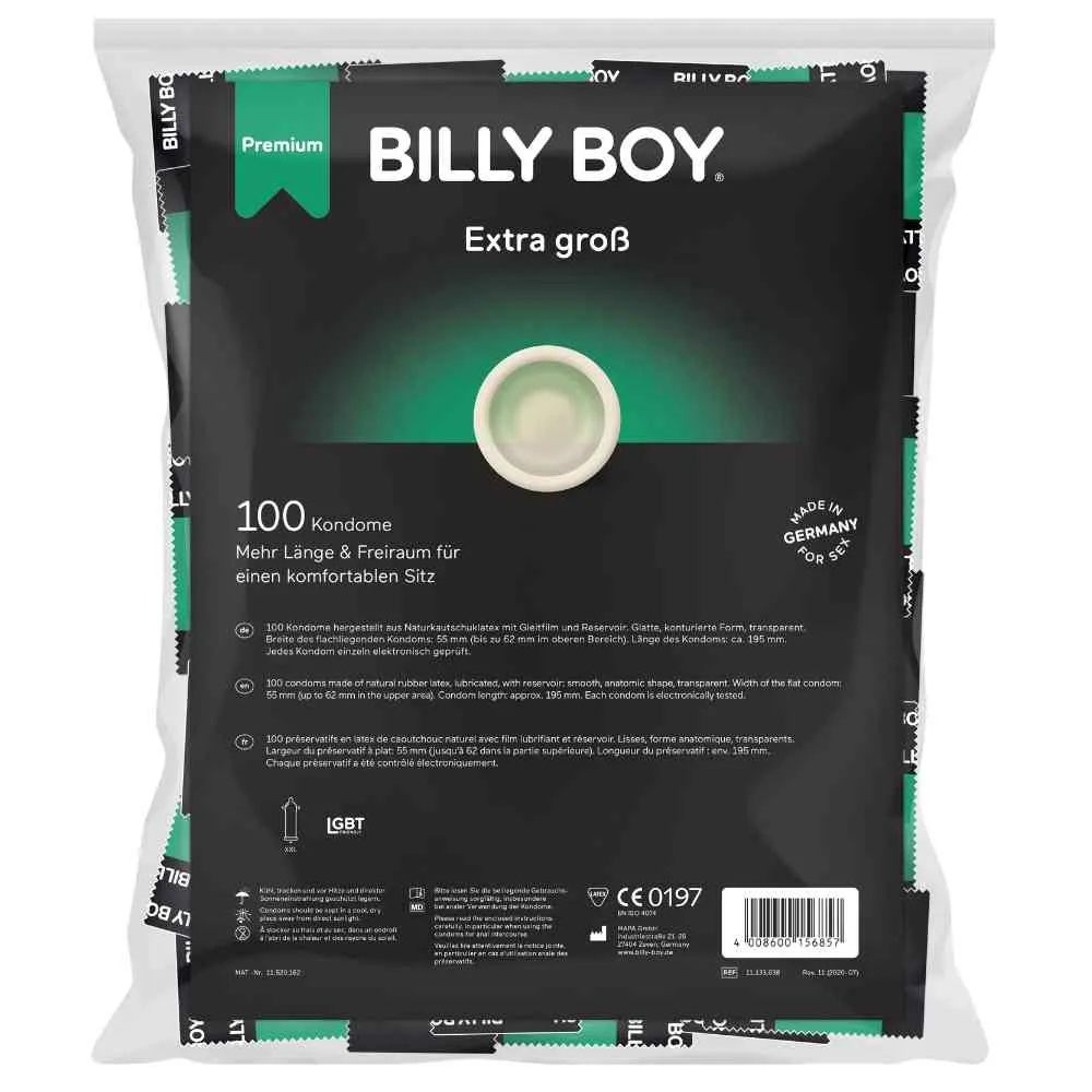 XXL Kondome "Extra groß" XXL Kondome "Extra groß"
