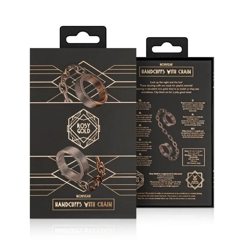 Rosy Gold - Handschellen - Roségold – Bild 3