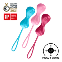 Satisfyer Power Balls mit Vibration - 60-92 Gramm, 3 Stück Satisfyer Power Balls mit Vibration - 60-92 Gramm, 3 Stück