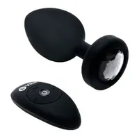 Vibrating Jewel Plug - XXL, 12,2 cm Vibrating Jewel Plug - XXL, 12,2 cm