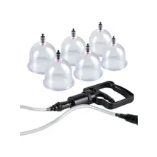 Fetish Fantasy Schröpfset, transparent/schwarz Fetish Fantasy Schröpfset, transparent/schwarz