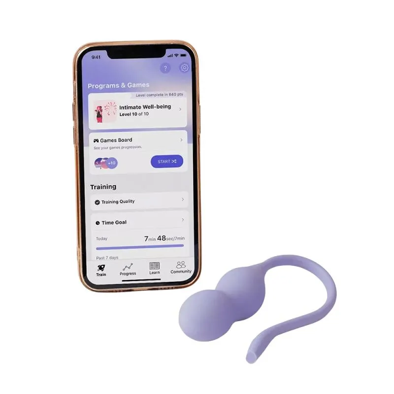 Perifit Care+ Dynamischer Kegel-Übungstrainer - Flieder Perifit Care+ Dynamischer Kegel-Übungstrainer - Flieder