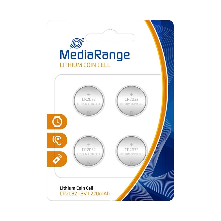 CR2032, 3 V, 4 Stück CR2032, 3 V, 4 Stück