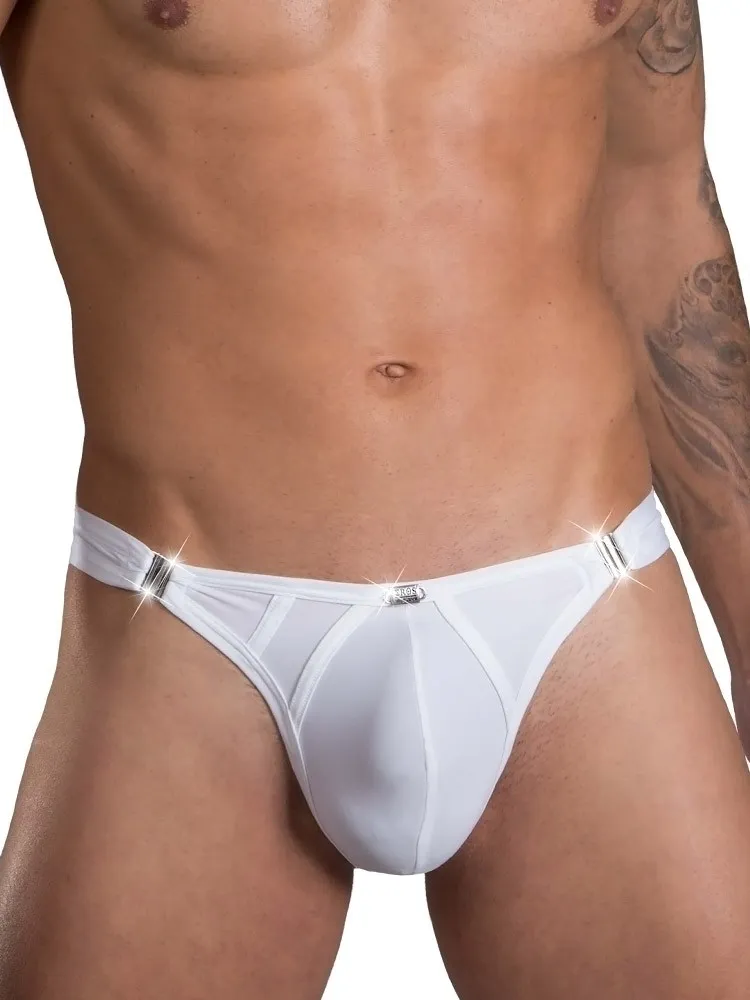 Eros Veneziani Angelo: Clickstring, weiß (M/L) Eros Veneziani Angelo: Clickstring, weiß (M/L)