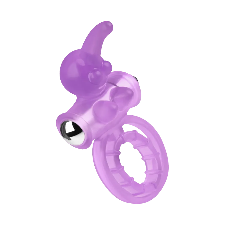 Penis- und Hodenring mit Klitorisreizer, 3 - 8 cm Penis- und Hodenring mit Klitorisreizer, 3 - 8 cm