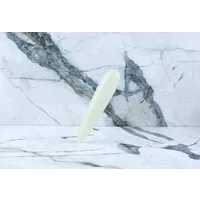 Kristall Dildo Sophia - Weiße Jade Kristall Dildo Sophia - Weiße Jade