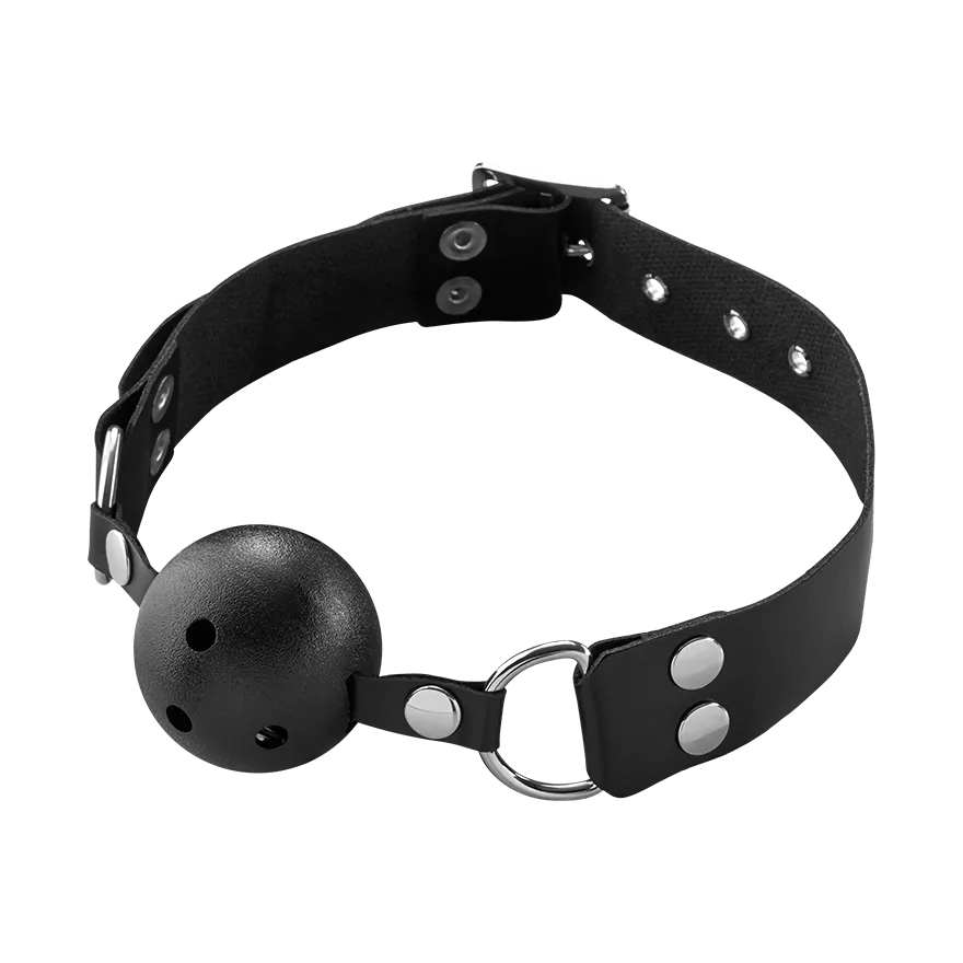 Luftdurchlässiger Knebelball Luftdurchlässiger Knebelball