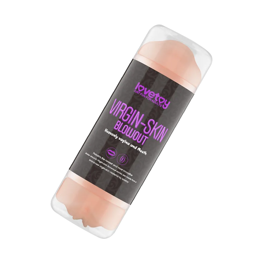 Virgin-Skin Blowout Double Side Stroker, 22 cm Virgin-Skin Blowout Double Side Stroker, 22 cm