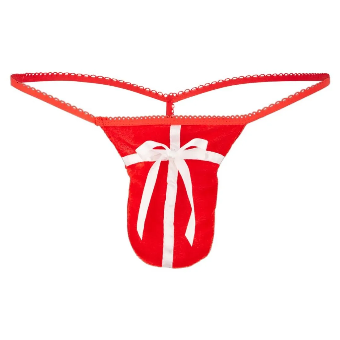 G-String „Geschenk“ aus Pannesamt – Bild 4