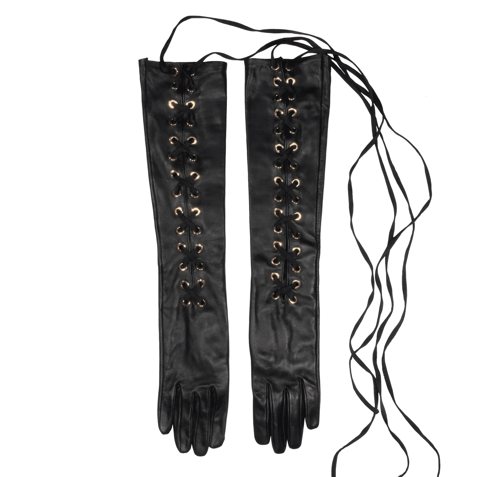 Elif Domanic - Lange Pouri Handschuhe Größe XS Elif Domanic - Lange Pouri Handschuhe Größe XS