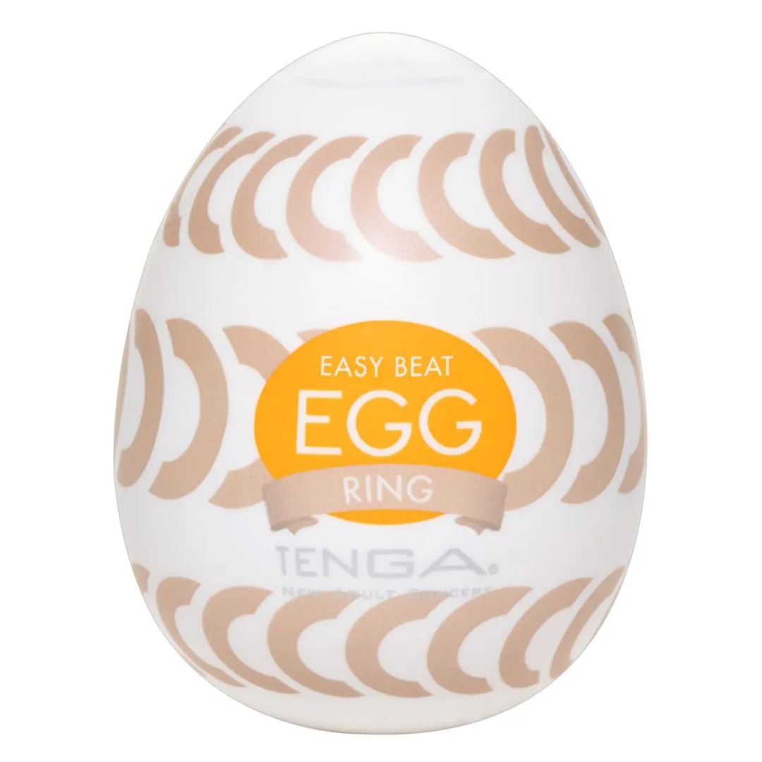 Tenga-Ei Masturbator „Egg Ring“ mit Rillenring-Struktur – Bild 2