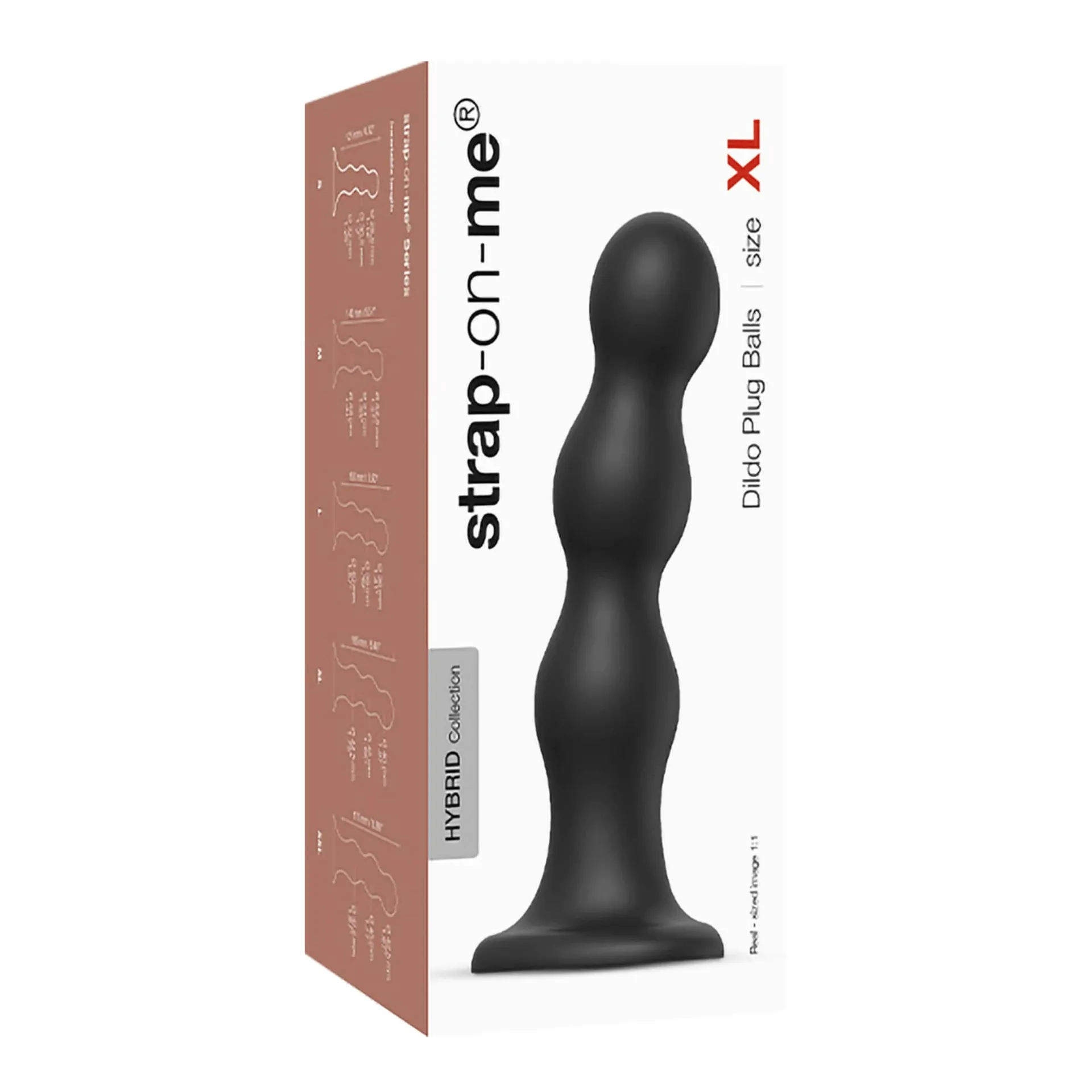 Dildo Plug Balls - Größe XL, 18 cm Dildo Plug Balls - Größe XL, 18 cm