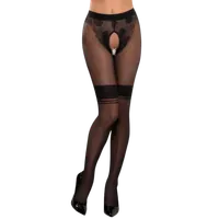 Ouvert Strumpfhose Strumpfband-Optik Ouvert Strumpfhose Strumpfband-Optik