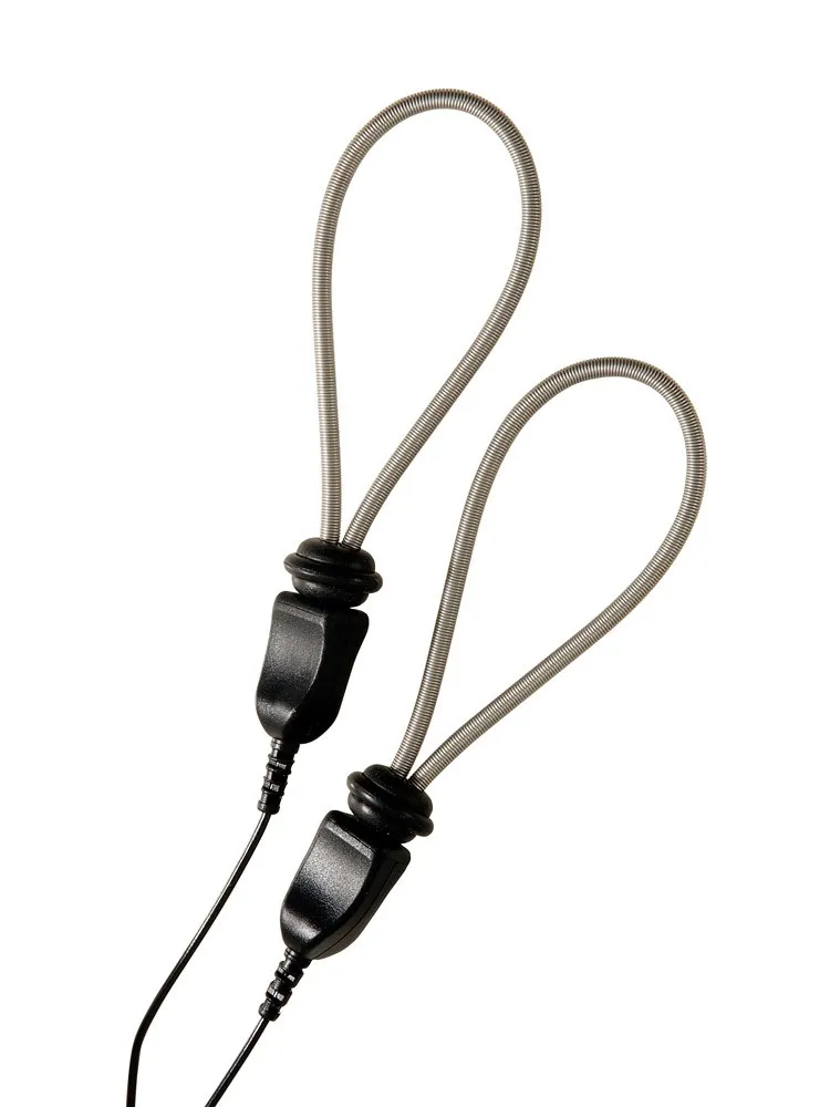 ElectraStim ElectraLoops Metallic: Elektro-Penisschlaufen, schwarz/silber ElectraStim ElectraLoops Metallic: Elektro-Penisschlaufen, schwarz/silber