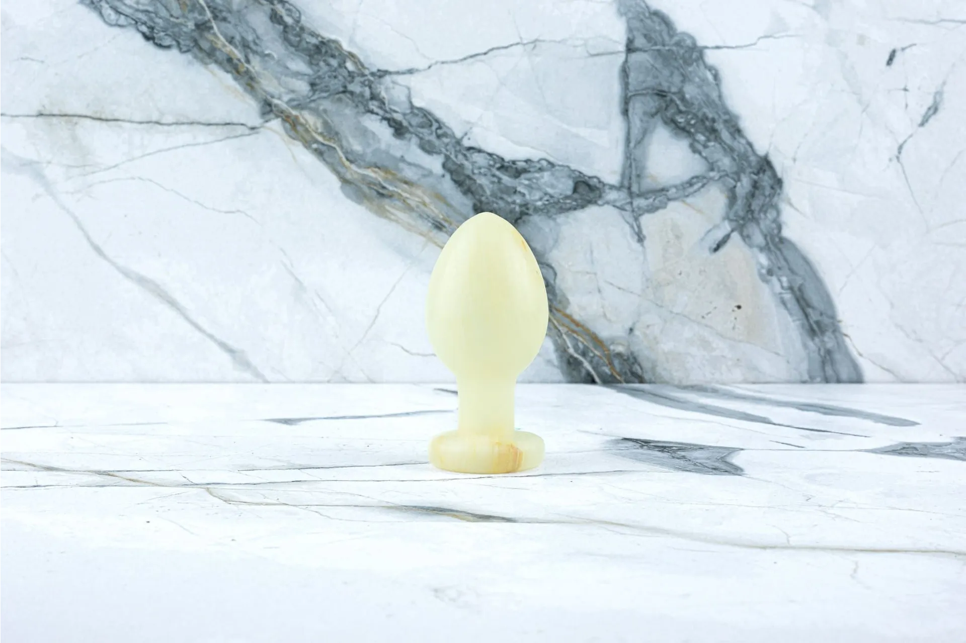 Kristall Buttplug Eva - Orange Aventurin – Bild 2