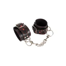 Bad Kitty Handfesseln, schwarz/rot Bad Kitty Handfesseln, schwarz/rot