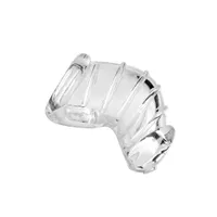 Master Series Detained Soft Body Chasity Cage: Peniskäfig, transparent Master Series Detained Soft Body Chasity Cage: Peniskäfig, transparent