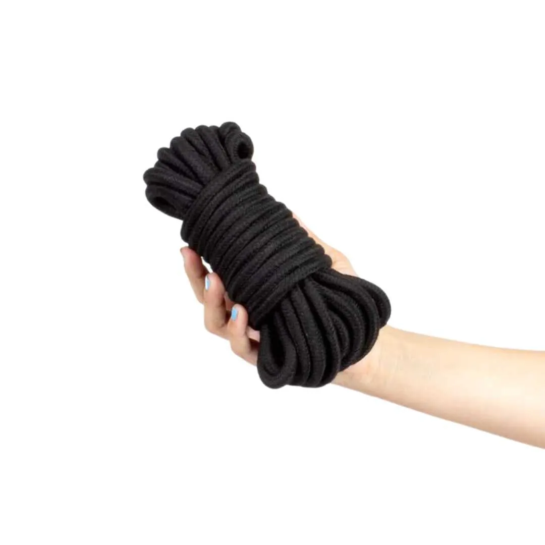 Schwarzes Bondage-Seil – Bild 3