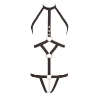 Harness mit Strass und Schrittkette Harness mit Strass und Schrittkette