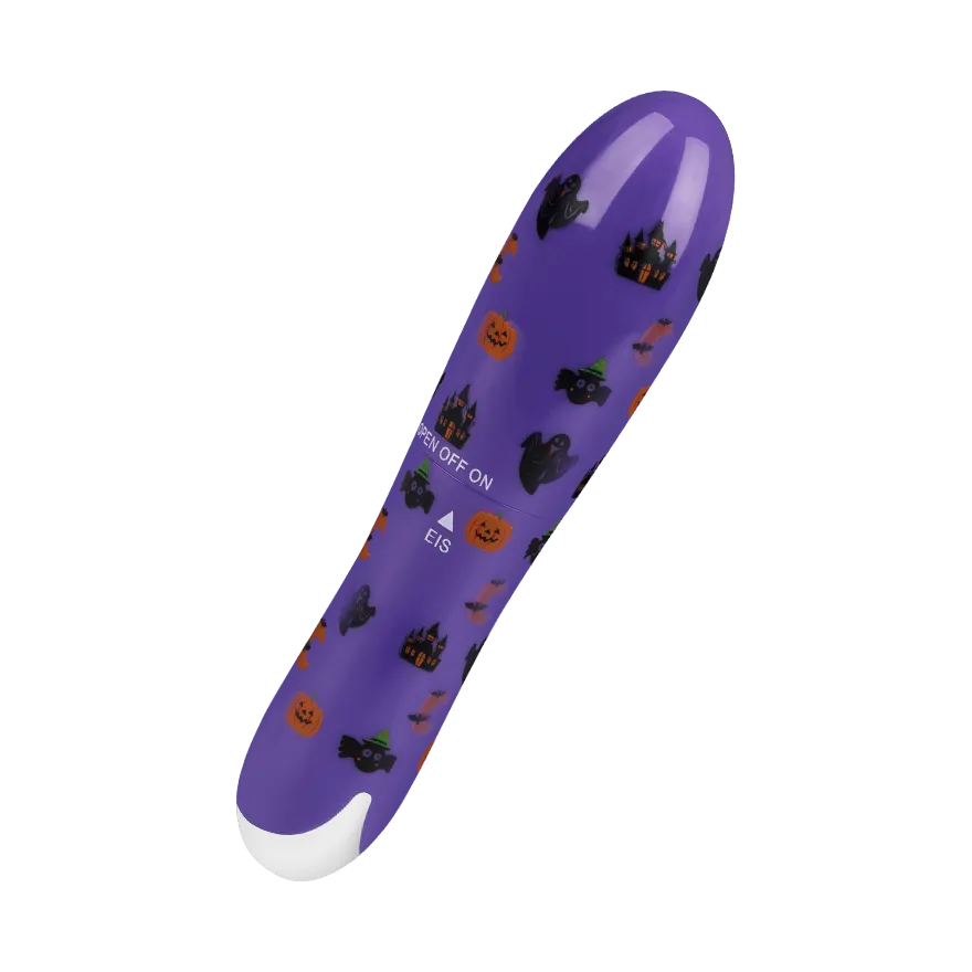 Vibrator im Metallic-Look - Halloween Edition, 15 cm Vibrator im Metallic-Look - Halloween Edition, 15 cm