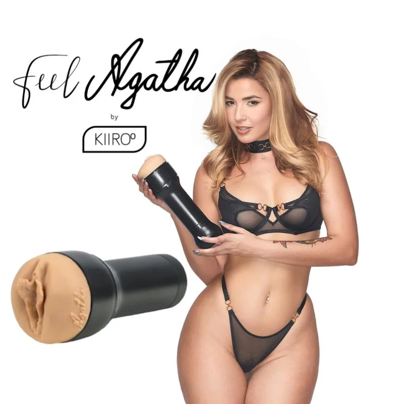 Kiiroo - Feel Agatha Vega Stroker - Schwarz Kiiroo - Feel Agatha Vega Stroker - Schwarz