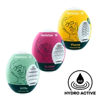 Satisfyer Masturbator Eggs, 3 Teile Satisfyer Masturbator Eggs, 3 Teile