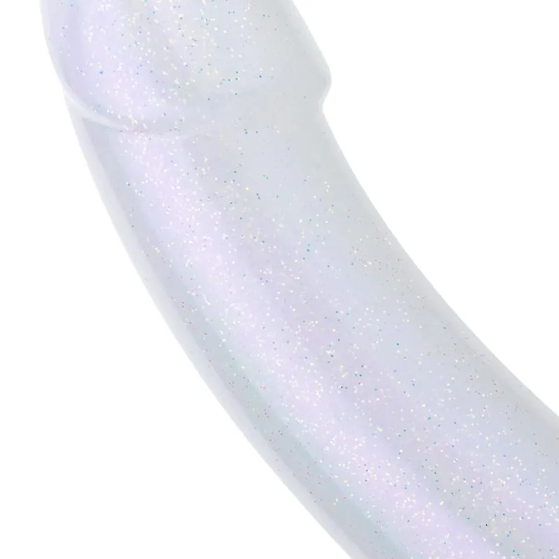 Meerjungfrau Glitzer Dildo - 19 cm – Bild 3