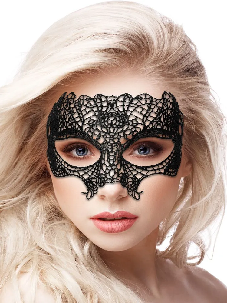 Ouch! Maske: Princess Black Lace, schwarz Ouch! Maske: Princess Black Lace, schwarz