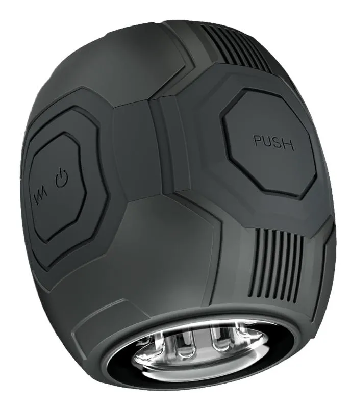 Blush Novelties - Dome X Vibrationsmasturbator - Schwarz – Bild 5