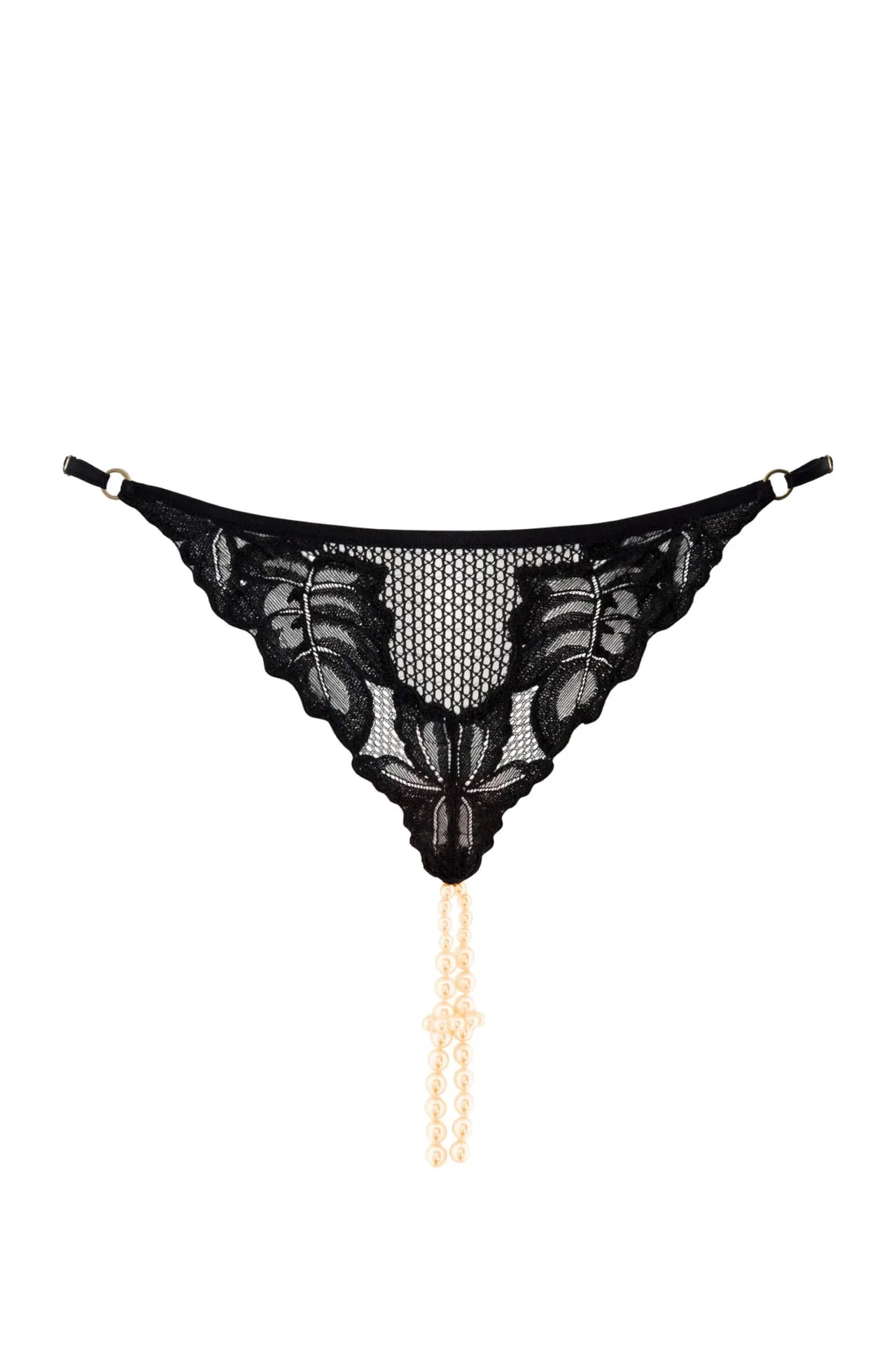 Bracli - London G-String - Luxus Perlenstring Dessous Größe Plus Bracli - London G-String - Luxus Perlenstring Dessous Größe Plus