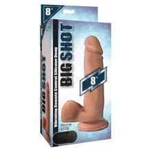 Realistischer vibrierender Dildo mit Saugnapf
