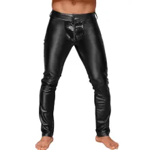 Noir Handmade: Wetlook-Hose H051, schwarz (M) Noir Handmade: Wetlook-Hose H051, schwarz (M)
