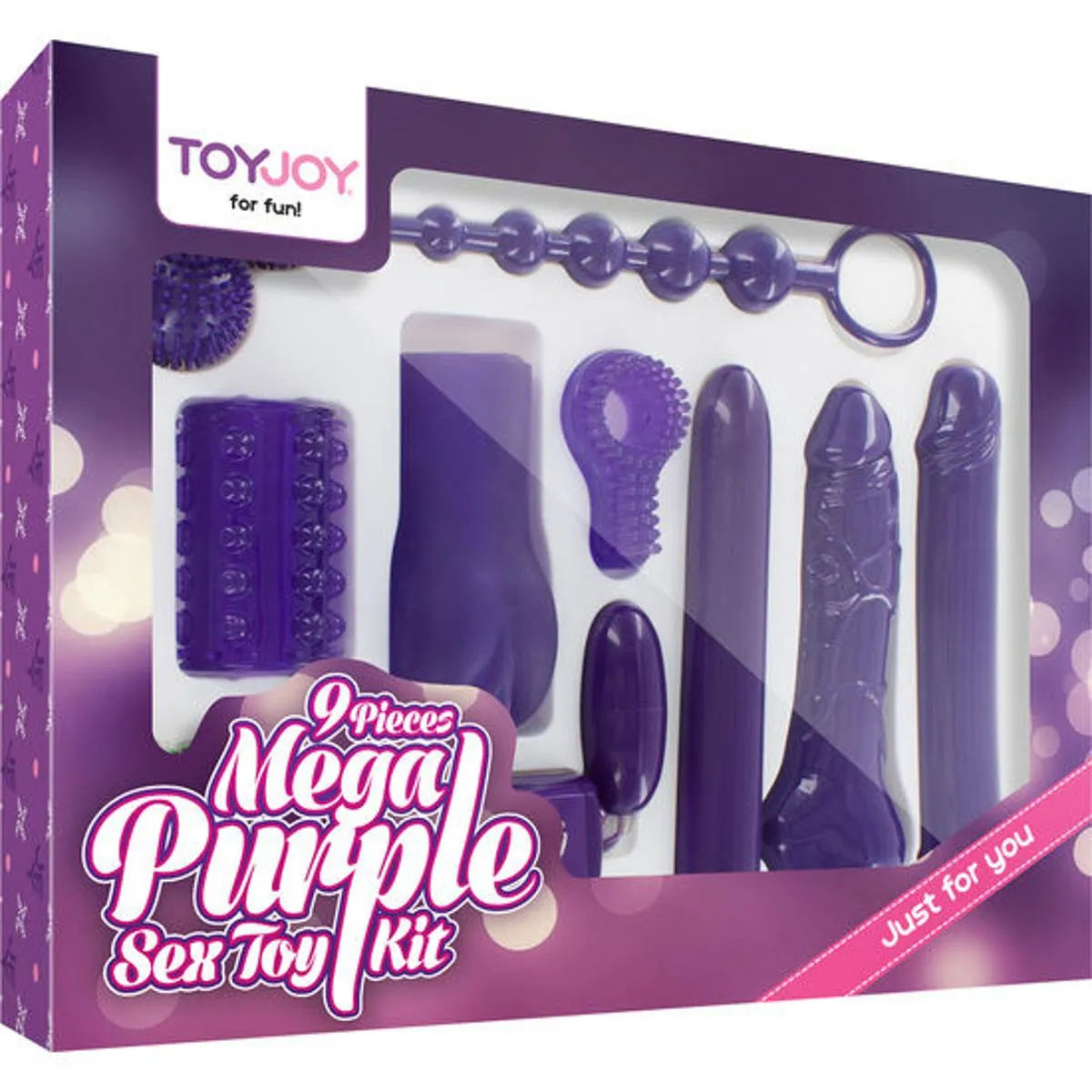 Sextoy-Kit "Mega Purple", 9-teilig – Bild 3