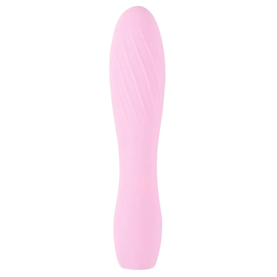 Minivibrator rosa mit Stimulationsrillen Minivibrator rosa mit Stimulationsrillen